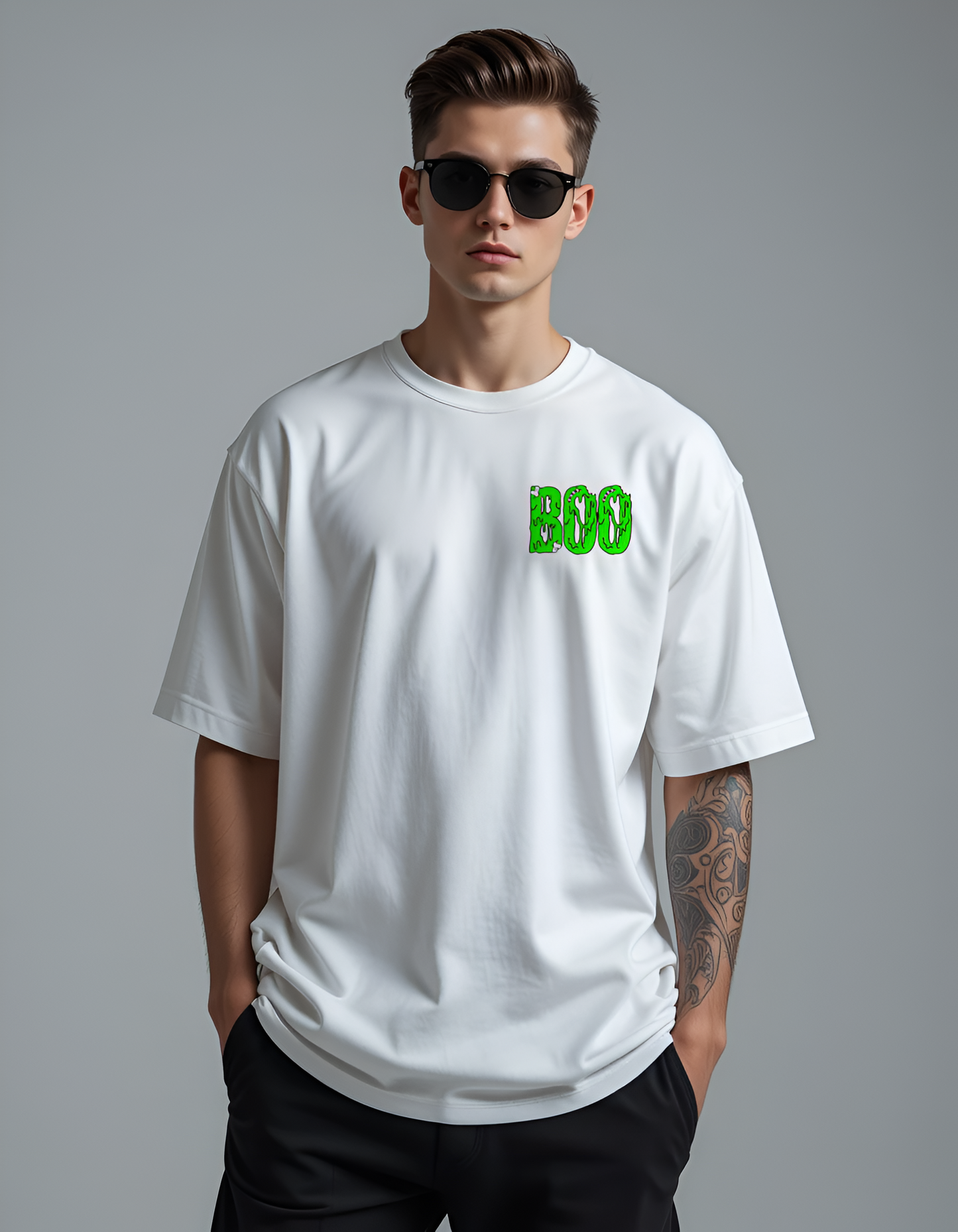Soul King Reign – White Oversized T-Shirt