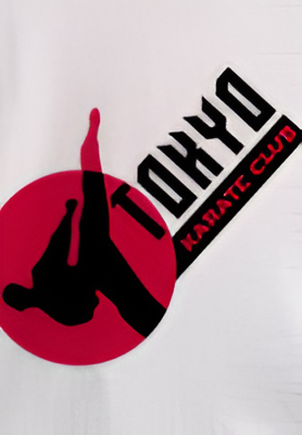 Tokyo Karate Club White Oversized T-Shirt