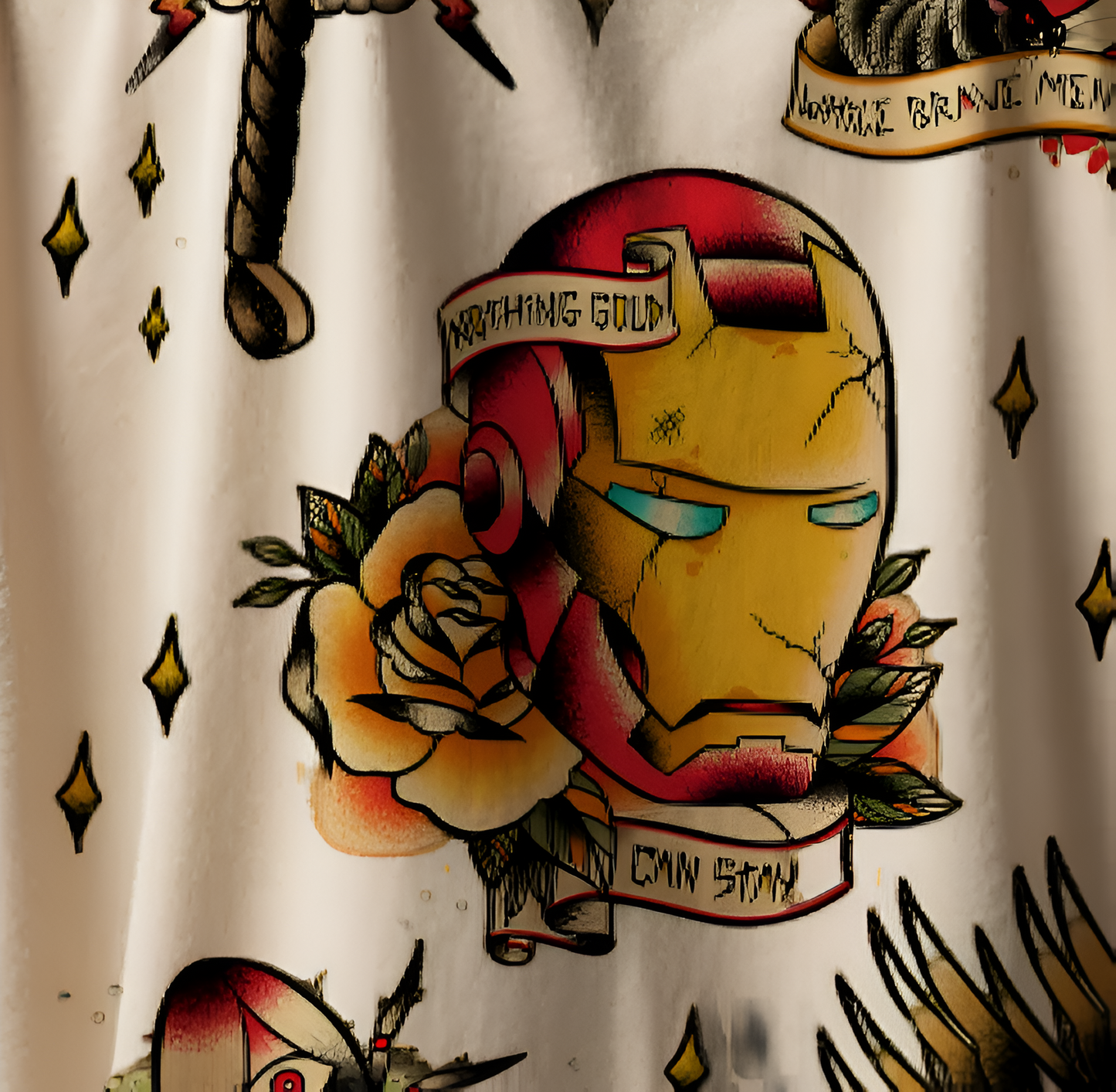 Marvel Inked Legends Oversized T-Shirt – Premium Streetwear