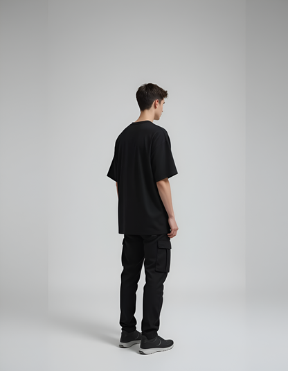 Cyber Skull Oversized Tee